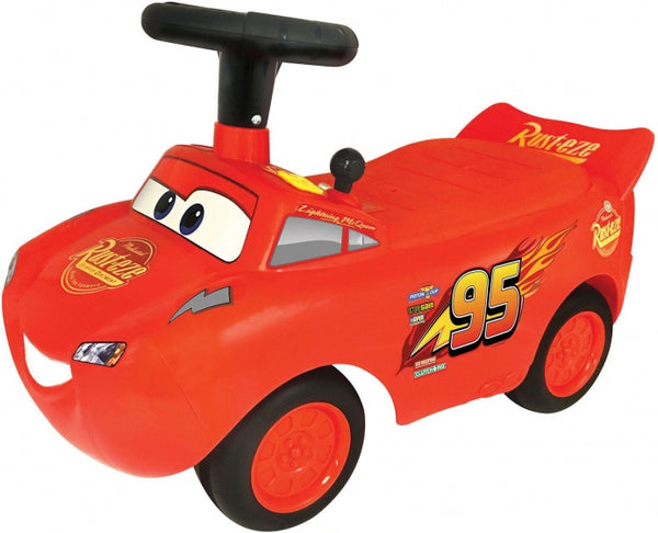 loopwagen Cars Lightning McQueen jongens rood
