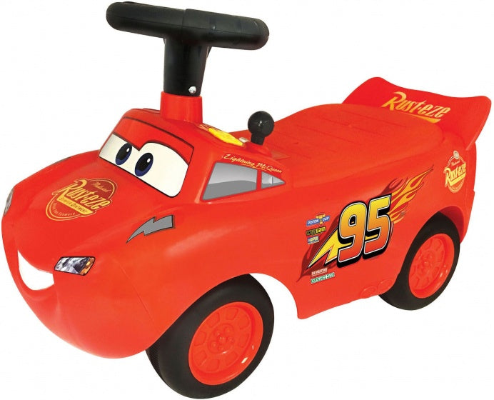 loopwagen Cars Lightning McQueen jongens rood