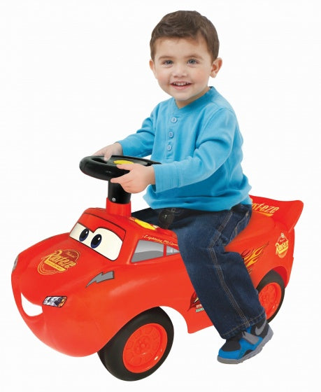 loopwagen Cars Lightning McQueen jongens rood