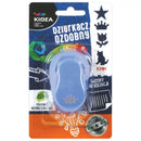 figuurpons kroon 6 cm blauw