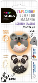 geurgummen rubber grijs/zwart 2 stuks