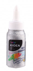 glitterlijm 50 ml zilver