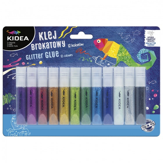 glitterlijm 6 ml 12 stuks