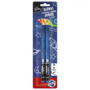 HB-potloden driekantig met gum 2 stuks Ø 1 cm