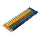 kleurpotloden driekantig 12 stuks