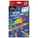 kleurpotloden driekantig met zachte punt 12 stuks