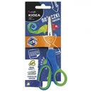 knutselschaar met ronde punt 15 cm blauw/groen