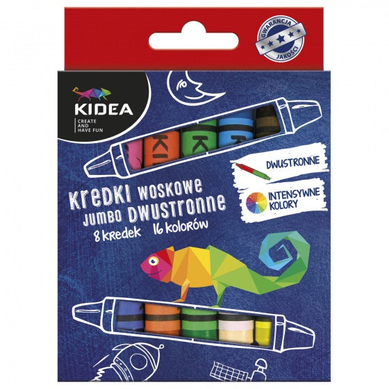 krijtjes 8 stuks 16 kleuren