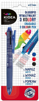 uitwisbare balpen 15 cm blauw