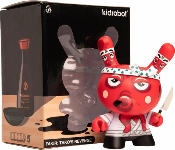 speelfiguur Dunny: Tako's Revenge 12,7 cm rood