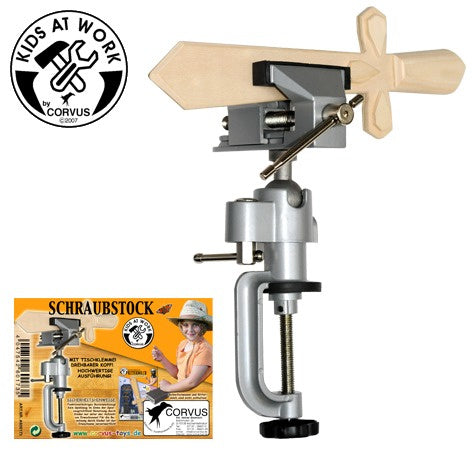 bankschroef draaibaar grijs 25 cm