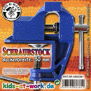 bankschroef kinderen blauw 50 mm