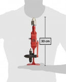 borstboor rood 33 cm L