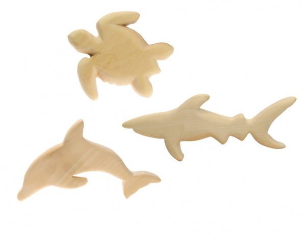 knutselset diertjes junior hout blank