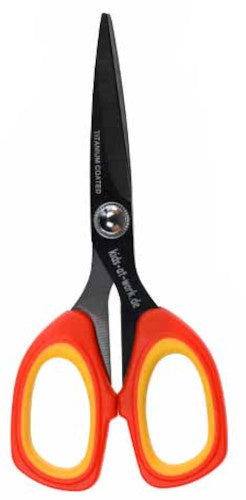 hobbyschaar junior 13,5 cm staal oranje/zilver