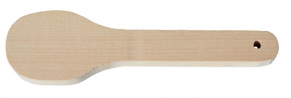 houtsnijset Lepel junior 12 cm hout naturel