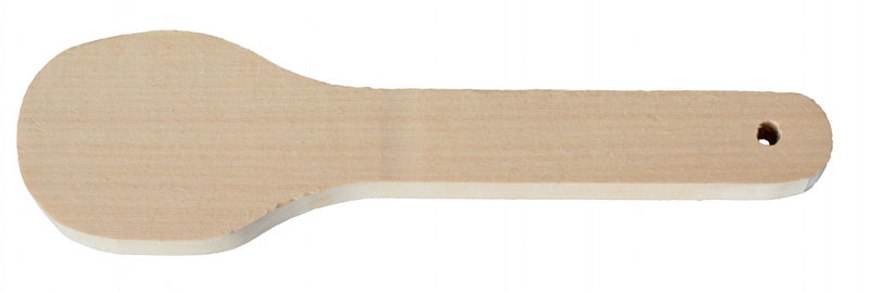 houtsnijset Lepel junior 12 cm hout naturel