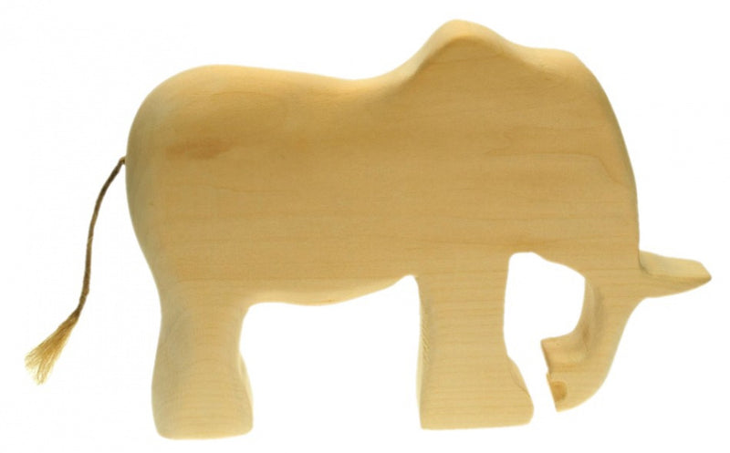 olifant, neushoorn en giraffe houtsnijwerk groot