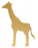 olifant, neushoorn en giraffe houtsnijwerk klein