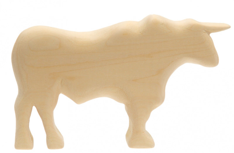 paard, pony en stier houtsnijwerk groot