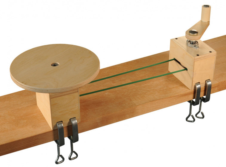 pottenbakset junior 26 cm hout/staal bruin