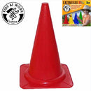 pylon 28 cm kunststof rood per stuk