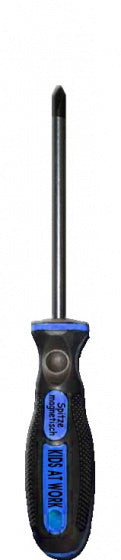 schroevendraaier kruiskop ph2 blauw 16 cm