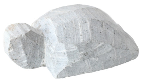 speksteen schildpad junior 10 x 7 cm grijs