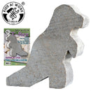 speksteen T-Rex junior 12 x 8,5 cm grijs