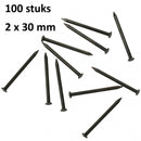 spijkers 100 stuks 2 x 30 mm