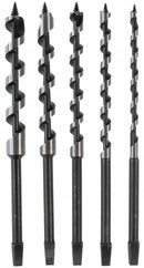 steenboor junior staal zilver/rood 7-delig