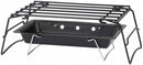 vuurkorf grill metaal zwart 31 cm 3-delig