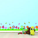 muurdecoratie border Flowers junior