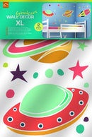 muurstickers Ufo 35-delig