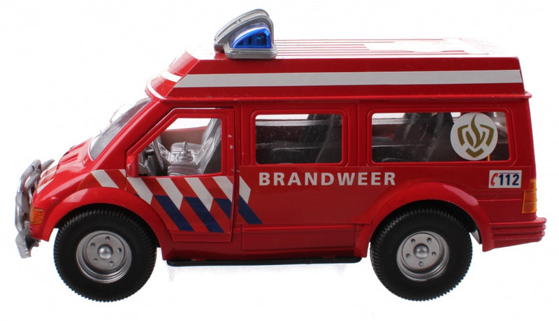 reddingsdienstvoertuig Brandweer 26 cm rood