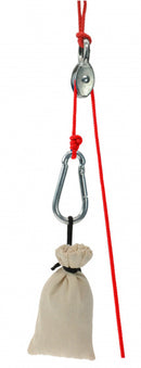 katrolset junior nylon/staal bruin/rood 6-delig