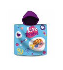 Handdoek Poncho Piraatjes, 60x120cm