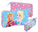 etui Frozen meisjes polyester 22 cm roze/blauw