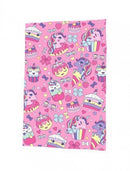 fleecedeken Cupcake meisjes 150 x 100 cm roze