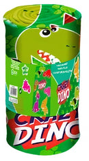 fleecedeken dino junior 100 x 150 cm polyester