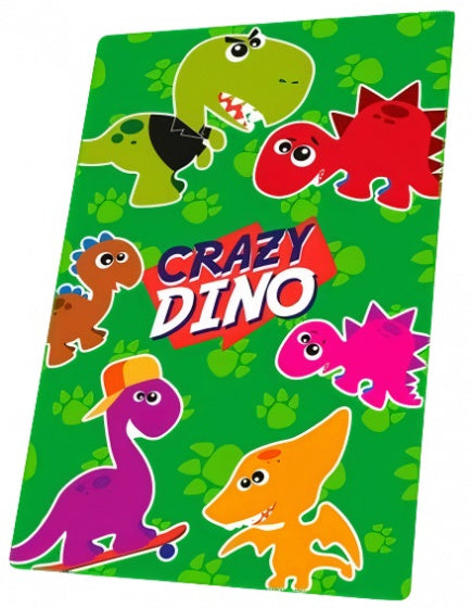 fleecedeken dino junior 100 x 150 cm polyester