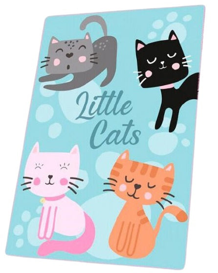 fleecedeken Little Cats 100 x 150 cm polyester