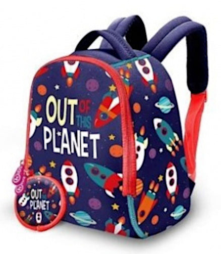 kinderrugzak Out of Planet junior 6 liter neopreen