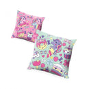 kussen Cupcake meisjes 45 x 45 cm polyester roze