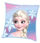 kussen Frozen 2 meisjes 45 x 45 cm polyester roze/wit