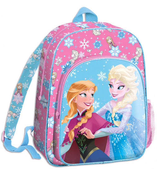 rugzak Frozen meisjes 36 cm polyester blauw/roze