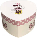 sieradenkistje Minnie Mouse 15 x 14 cm wit/roze