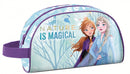 toilettas Frozen 2 polyester 25 cm blauw/paars