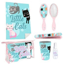 toilettas gevuld Little Cats blauw 6-delig