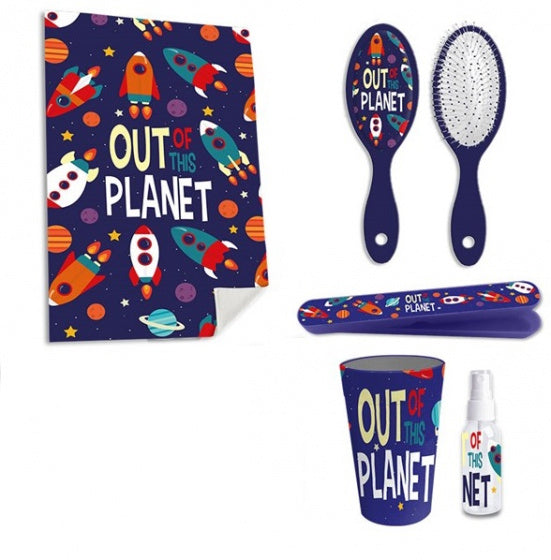toilettas gevuld Out of this Planet 6-delig